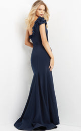 2 of 4 Jovani 06589 Navy