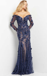 1 of 4 Jovani 06635 Navy