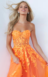 5 of 8 Jovani 07901 Orange