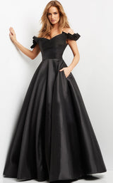 1 of 4 Jovani 08579 Black