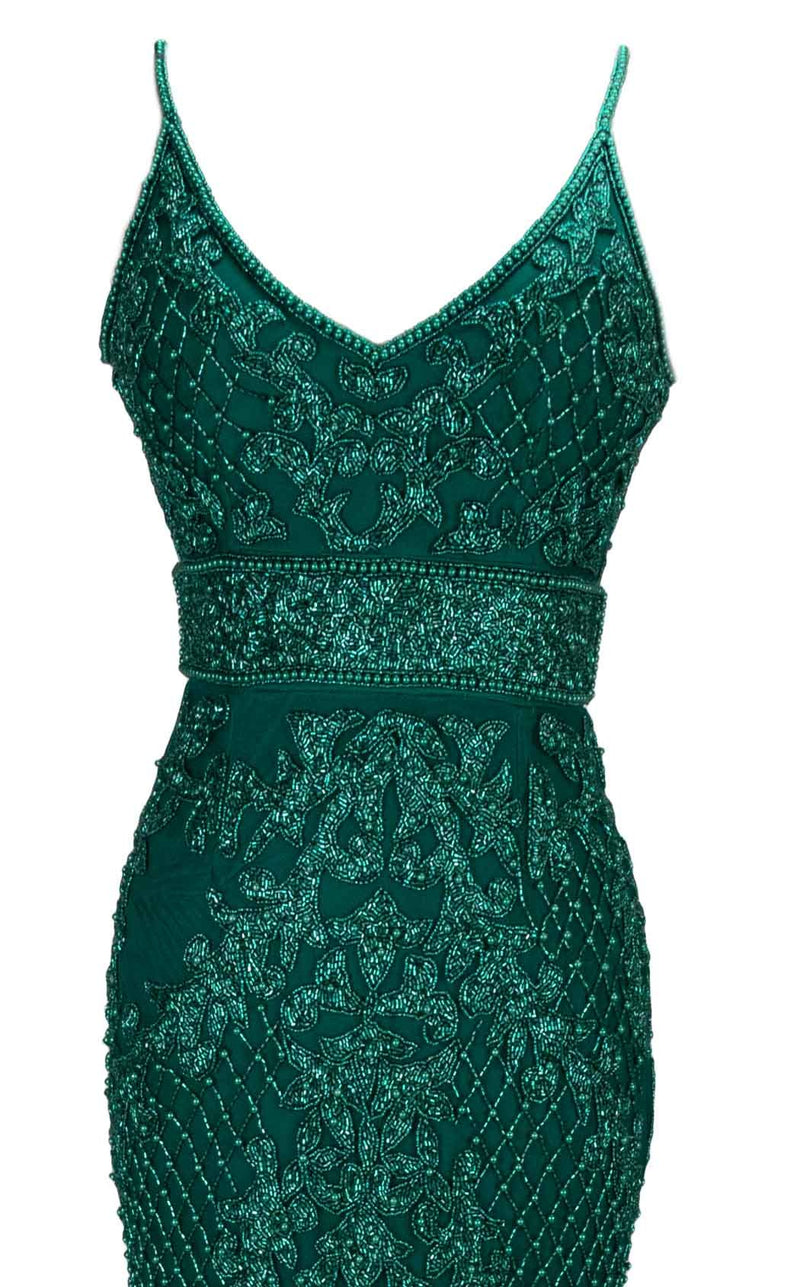 Paul Rekhi 1002 Dress Green