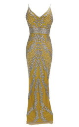 5 of 14 Paul Rekhi 1002 Dress Mustard