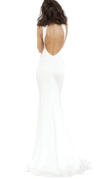 2 of 4 Jovani 1005 Off White