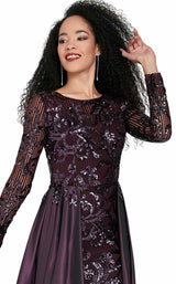 2 of 2 Passion Dress 10177 Dress Plum