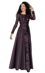 1 of 2 Passion Dress 10177 Dress Plum