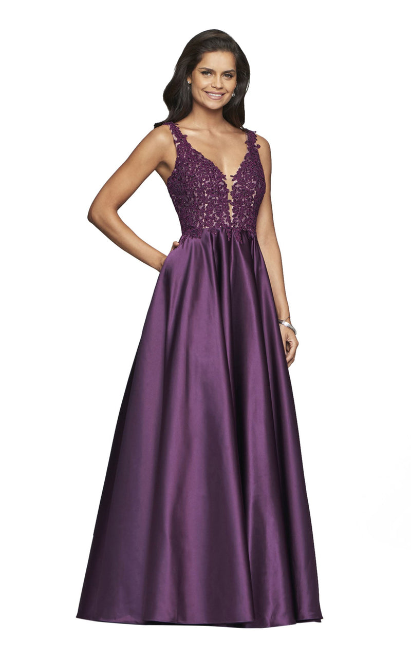 Faviana 10251 Plum