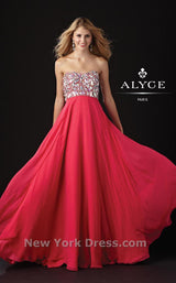 2 of 2 Alyce 6005 Fuchsia