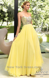 1 of 2 Alyce 6005 Light Yellow