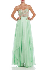 1 of 6 Alyce 1078 Ice Mint/Coral