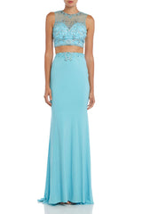 5 of 5 Alyce 1084 Light Turquoise