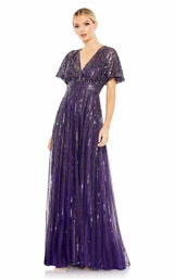 1 of 6 Mac Duggal 10868 Dress Amethyst