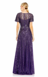 3 of 6 Mac Duggal 10868 Dress Amethyst