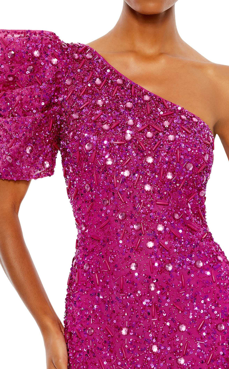 Mac Duggal 10912 Dress Hot-Pink