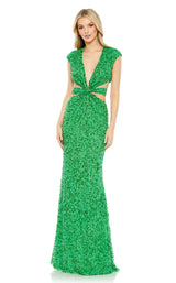 2 of 6 Mac Duggal 10919 Dress Spring-Green