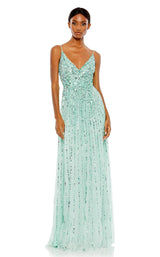 2 of 6 Mac Duggal 10928 Dress Mint