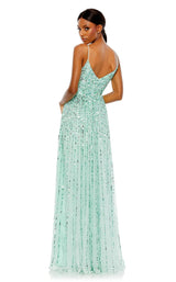 4 of 6 Mac Duggal 10928 Dress Mint