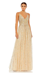 1 of 6 Mac Duggal 10928 Dress Nude