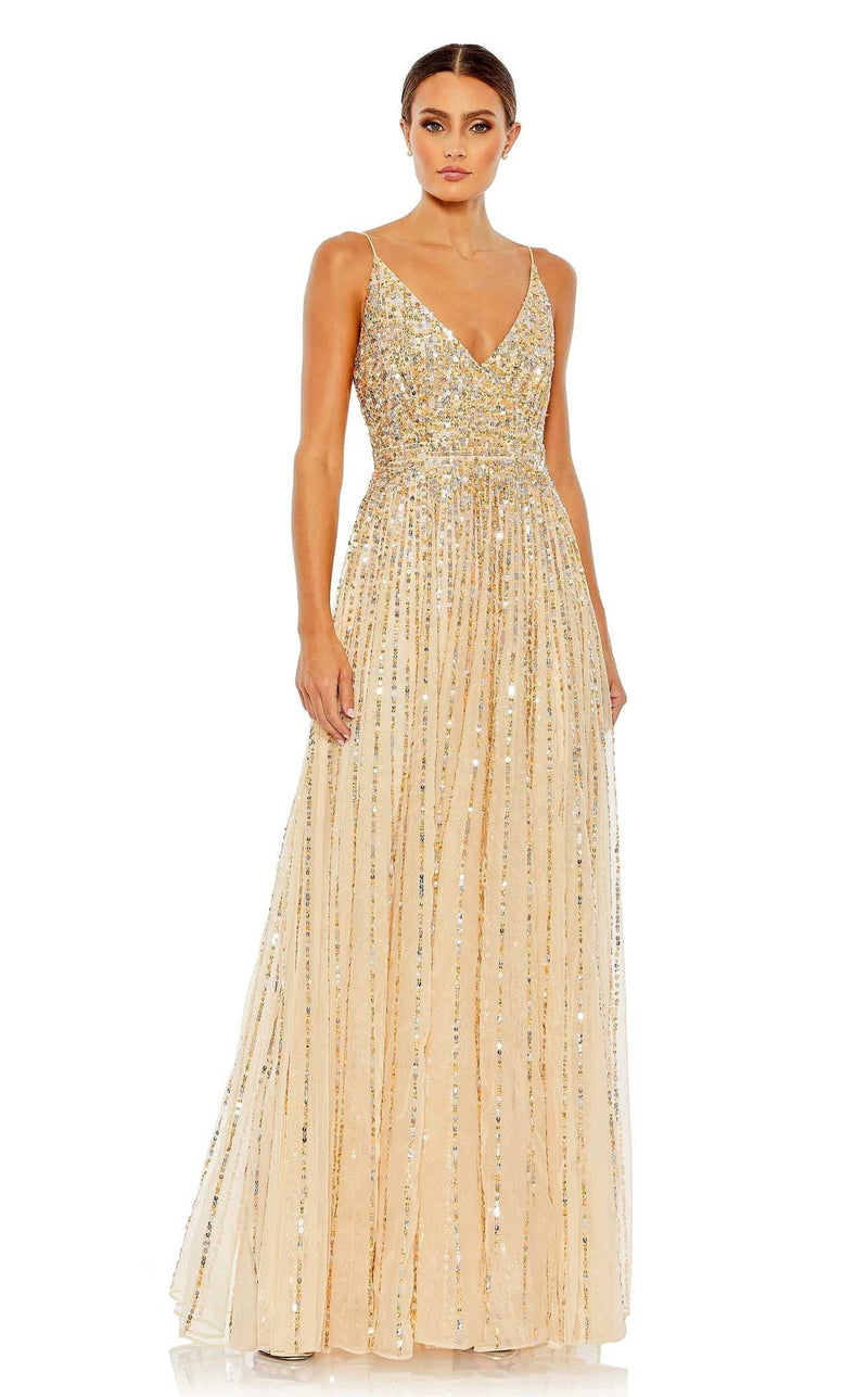 Mac Duggal 10928 Dress Nude