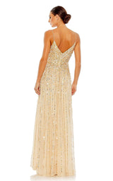 3 of 6 Mac Duggal 10928 Dress Nude