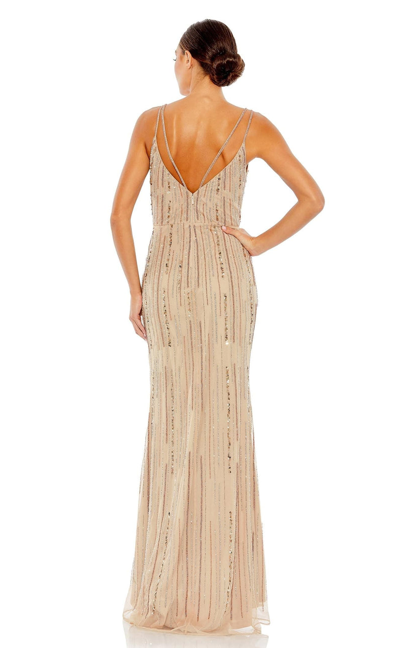 Mac Duggal 10932 Dress Nude