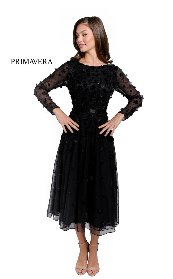 Primavera Couture 11072 Black Multi