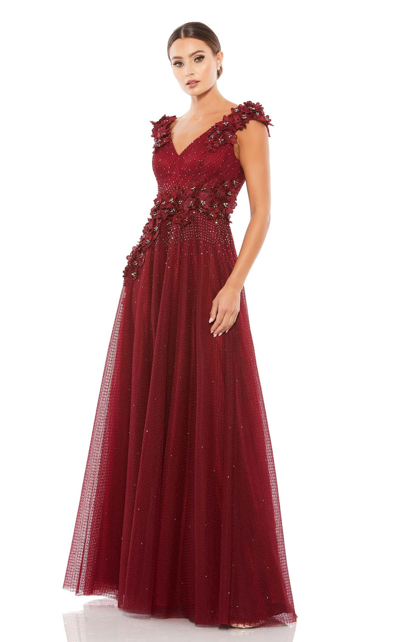 Mac Duggal 11152 Burgundy