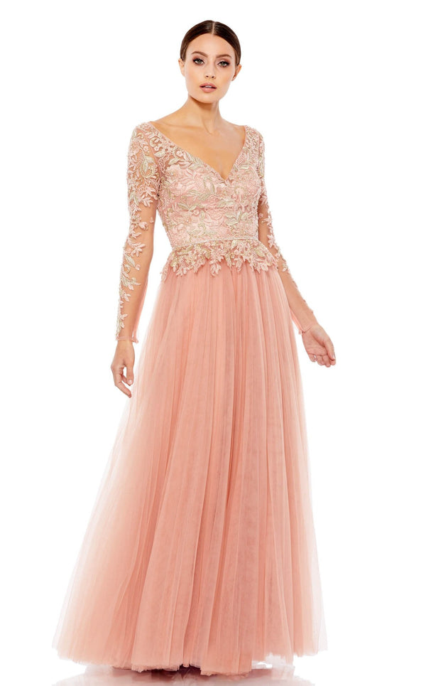 Mac Duggal 11168 Dress Rose-Gold