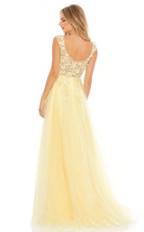 2 of 3 Mac Duggal 11201 Dress Yellow