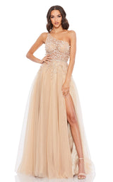 1 of 3 Mac Duggal 11210 Dress Nude