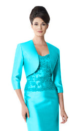 2 of 2 Ivonne D 114D39 Aqua-Turquoise