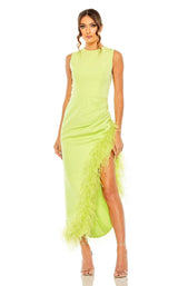 2 of 4 Mac Duggal 11626 Dress Lime