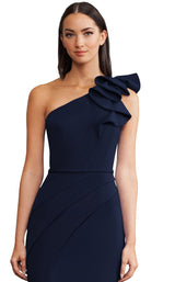 9 of 12 Daymor 1174 Dress Navy