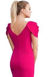 10 of 10 Daymor 1175 Dress Fuschia