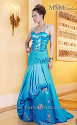 4 of 11 MNM Couture 6050 Blue