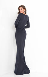 3 of 6 Jovani 12022 Dress Navy