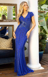 4 of 5 Primavera Couture 12037 Royal Blue