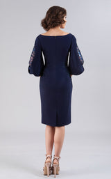 3 of 5 Gia Franco 12055 Dress Navy