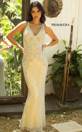 1 of 5 Primavera Couture 12063 Nude/Silver