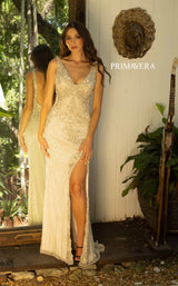 4 of 8 Primavera Couture 12065 Nude/Silver