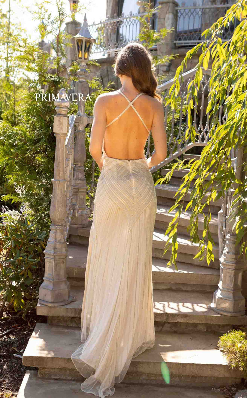 Primavera Couture 12067 Nude/Silver