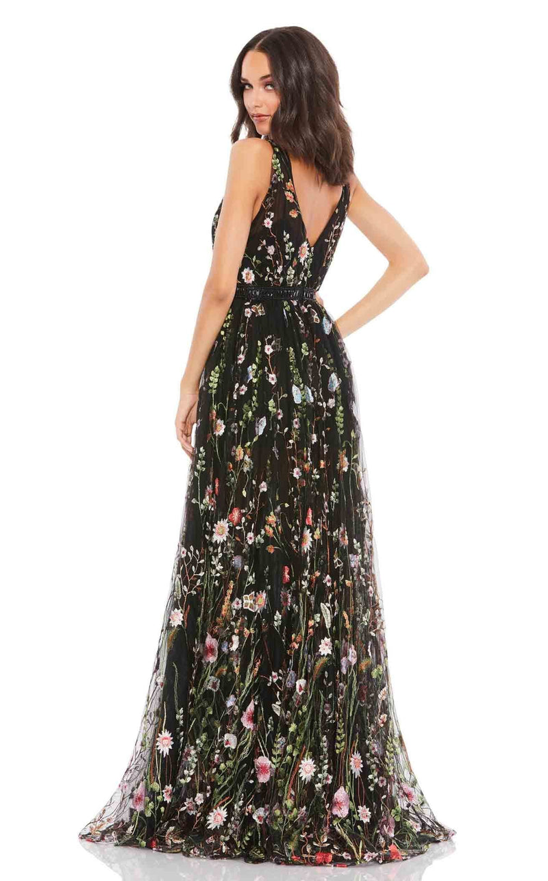 Mac Duggal 12282 Black-Multi