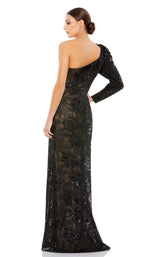 2 of 3 Mac Duggal 12444 Dress Black