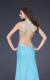 5 of 5 La Femme 16288 Aqua/Gold