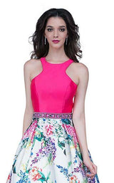 4 of 6 Nina Canacci 1370 Fuchsia-Print