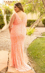 5 of 8 Primavera Couture 14008 Coral