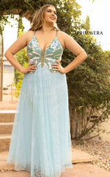 1 of 5 Primavera Couture 14011 Powder Blue