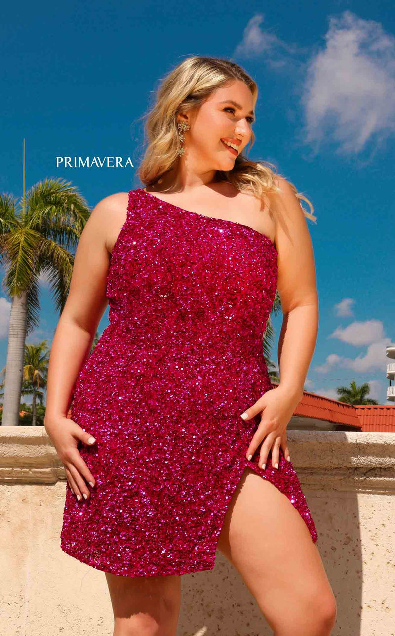 Primavera Couture 14022 Dress Fuchsia