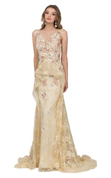 1 of 4 Cecilia Couture 1402 Champagne