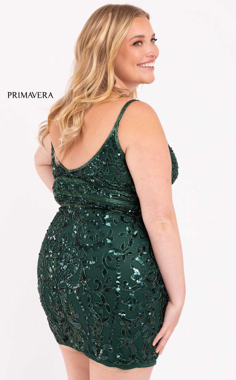 Primavera Couture 14035 Dress Emerald