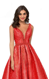 6 of 10 Cecilia Couture 1409 Hot Red